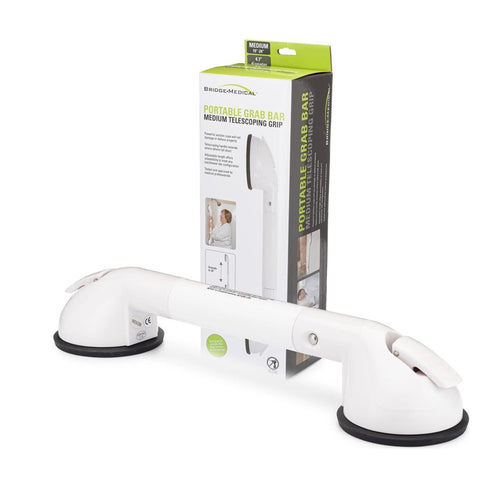 Telescoping Portable Suction Grab Bar