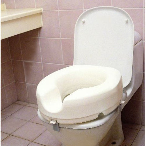 Raised Toilet Seat No Arms 10.2cm